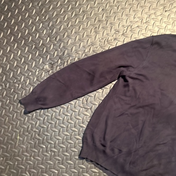 JCrew V Neck Navy Sweater. Size Large - Picture 2 of 6